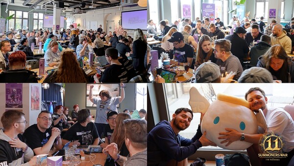 '서머너즈 워' 2025년 유럽 투어 베를린 행사 현장. /사진=컴투스