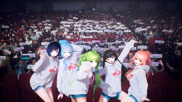 넷마블에프앤씨는 자회사 메타버스엔터테인먼트의 버추얼 유닛 '프리즈브이'가 연세대학교 대강당에서 개최한 팬 콘서트를 성황리에 마쳤다고 밝혔다. 사진은 2025년 5월 3일 '프리즈브이' 팬 콘서트 기념 사진. /사진=넷마블에프앤씨