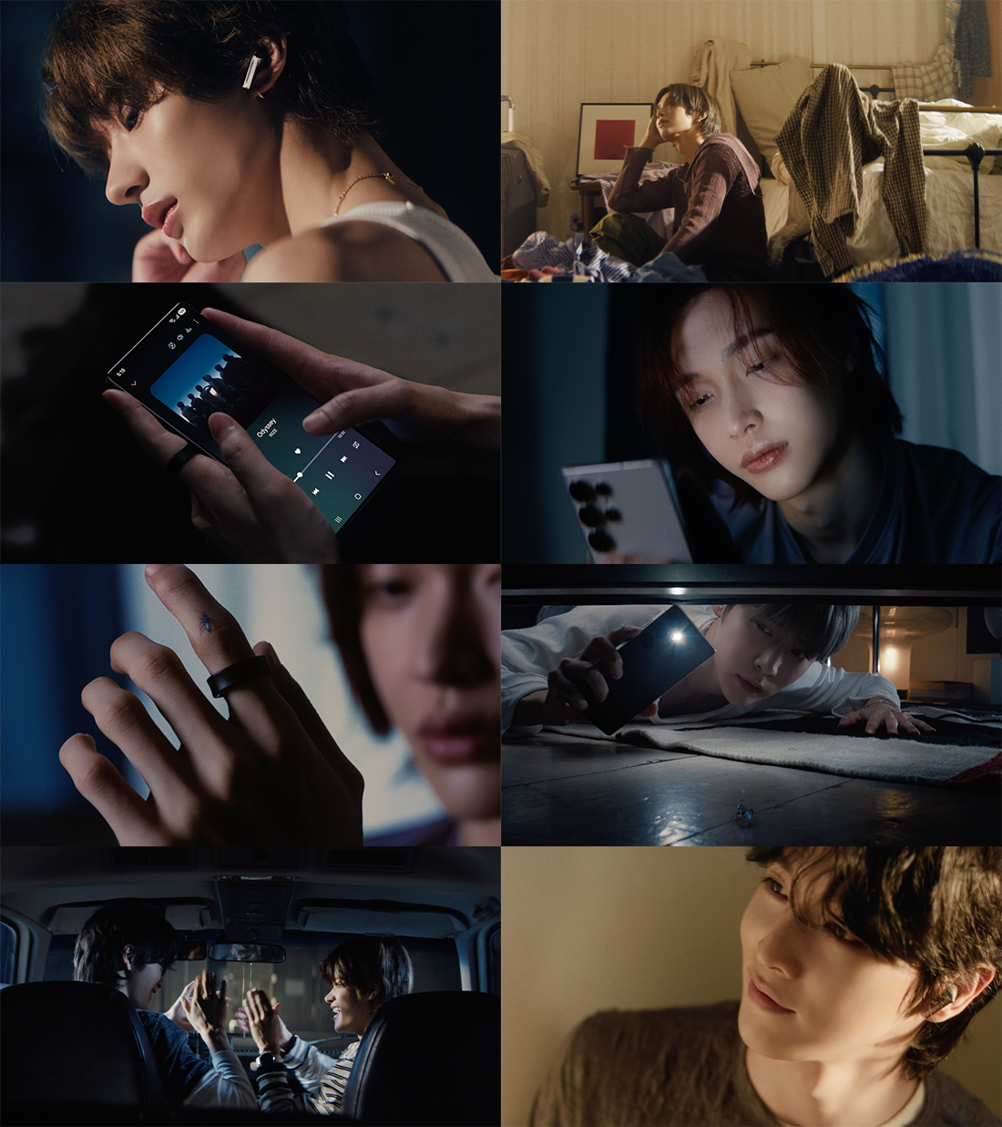 삼성전자와 협업한 글로벌 K팝 아티스트 '라이즈(RIIZE)'의 신규 앨범 '오디세이(ODYSSEY)' 프리미어 영상 캡처 이미지. 2025.5.15./사진=삼성전자