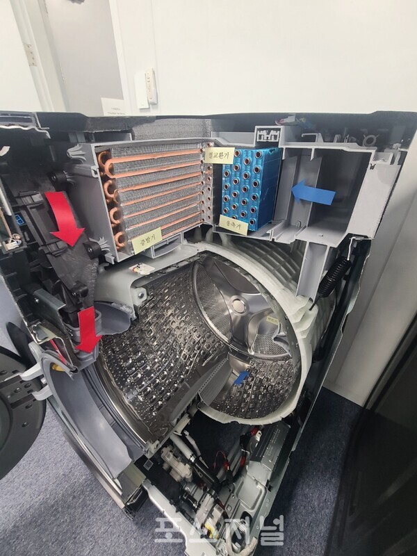 2025년형 비스포크 AI 콤보 내부 모습 / 사진=이현민 기자