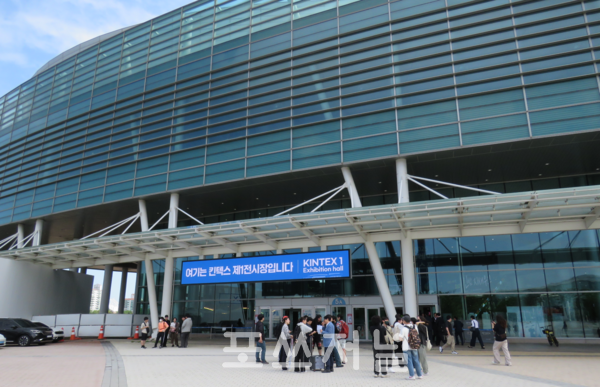 2025년 5월 22일 '2025 플레이엑스포'(PlayX4)가 열리는 경기 고양시 킨텍스 제1전시장. /사진=강민혁 기자