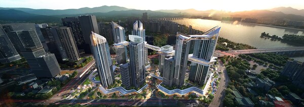 HDC현대산업개발이 용산정비창 전면1구역 재개발 구역에 제시한 조감도. /2025.5.27 HDC현대산업개발