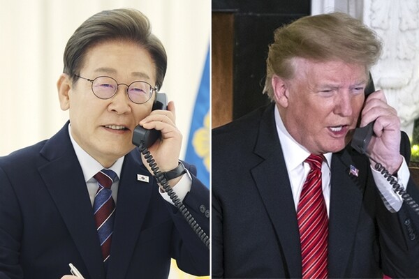 이재명 대통령(왼쪽)-도널드 트럼프 미국 대통령./ EPA연합