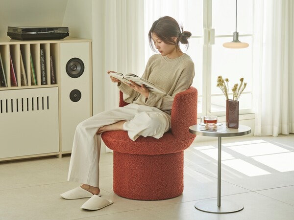 도도 부클 패브릭 암체어 /2025.6.9.한샘