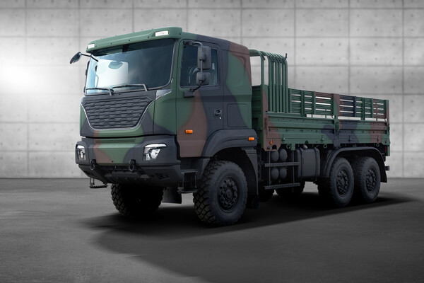 기아 중형표준차(KMTV, Kia Medium Tactical Vehicle) 5톤 모델 ./사진=기아