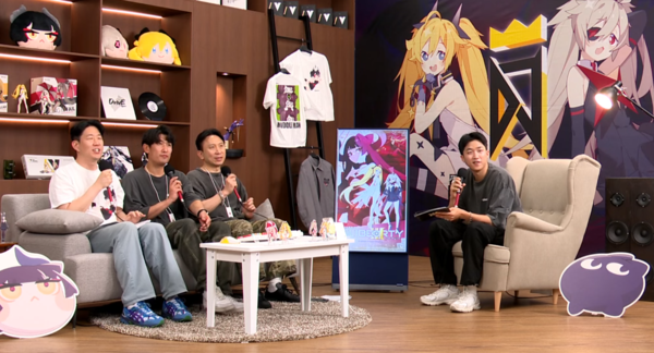 2025년 6월 12일 네오위즈가 디제이맥스 공식 유투브 채널을 통해 '디제이맥스 리스팩트 V' 신규 DLC(다운로드 컨텐츠) 'V LIBERTY(리버티) 3'를 공개하는 라이브 방송을 진행하고 있다. (왼쪽부터) 덤핑라이프(DumpingLIFE) 네오위즈 로키스튜디오 비주얼팀장, 제온(XeoN) 네오위즈 로키스튜디오 패턴팀장, 백스터(BEXTER) 네오위즈 로키스튜디오 본부장, 디펭귄(D.PENGUIN) 네오위즈 디제이맥스 리스팩트 V 사업담당 /DJMAX Official 유투브