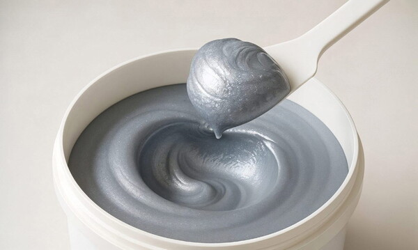 LG전자가 일본 노리타케와 함께 개발한 자동차 전련 반도체용 접착제 실버 페이스트./사진=LG전자