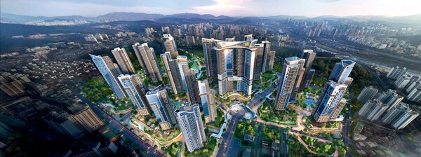 구리 수택동 재개발사업지 조감도. /2025.6.23 현대건설