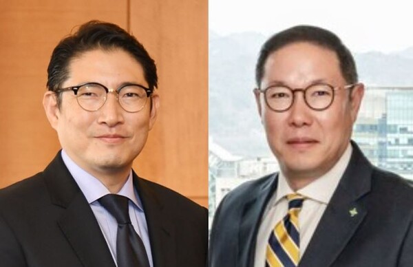조현준 효성 회장(왼쪽), 조현상 HS효성 부회장.