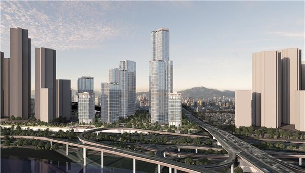 강남 압구정4구역 재건축사업 조감도 예시안. /2025.7.4 서울시