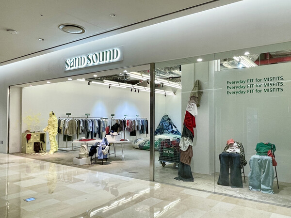 샌드사운드 롯데월드몰 팝업 스토어 /삼성물산 패션부문