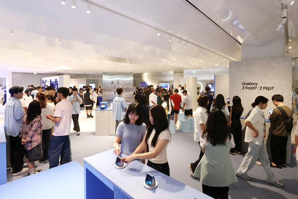 서울 영등포구 더현대 서울에 오픈한 '갤럭시 스튜디오' 전경/2025.7.13 삼성전자