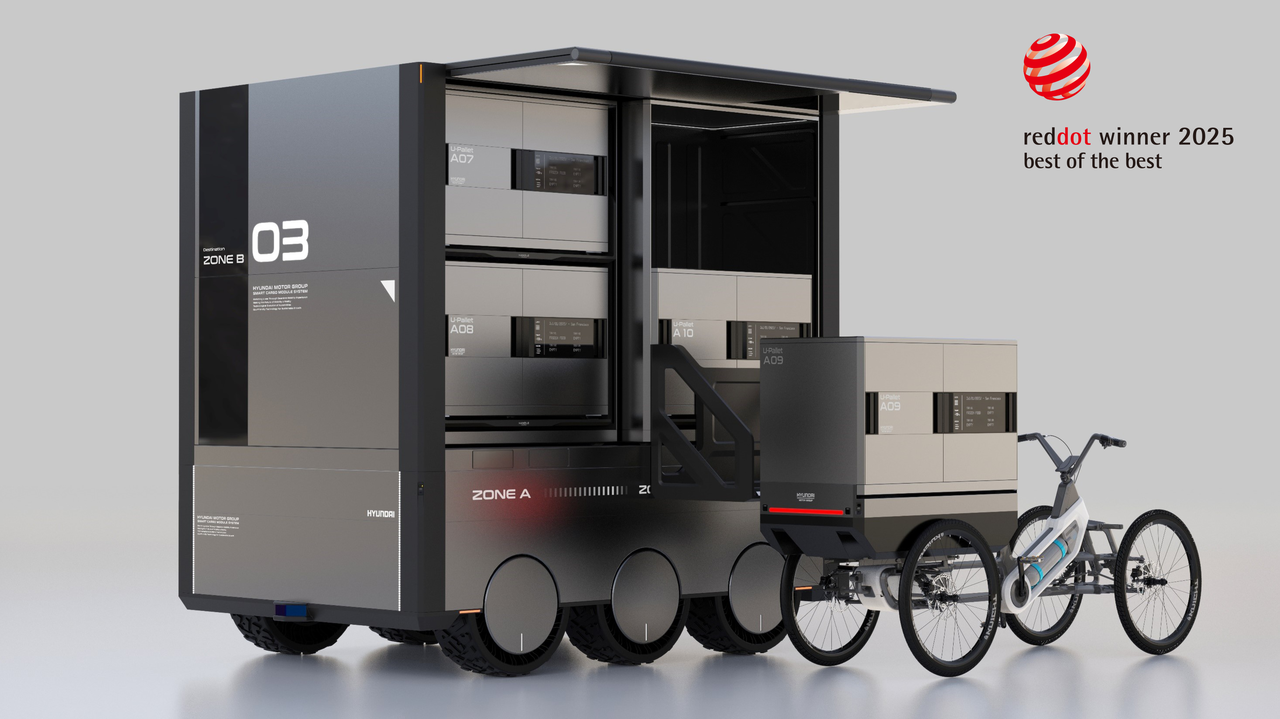 ‘2025 레드 닷 어워드: 콘셉트 디자인(Red Dot Award: Contcept Design 2025)’에서 최우수상을 수상한 현대차 City-Pod, Urban-Pod. 2025.7.21./사진=현대자동차그룹