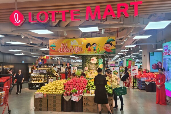 베트남 롯데마트 하노이센터점 매장 입구 전경 / 사진=롯데마트·슈퍼