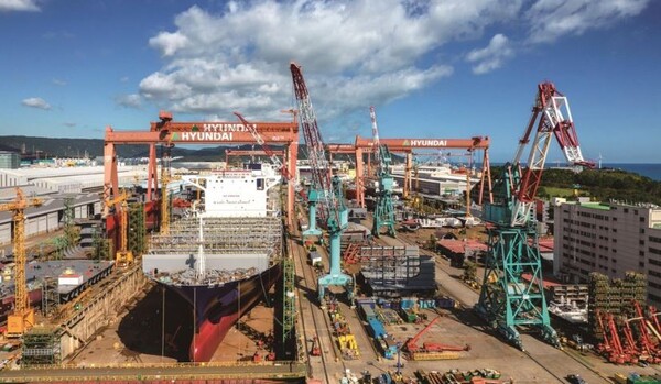 HD현대중공업 울산조선소./HD현대중공업