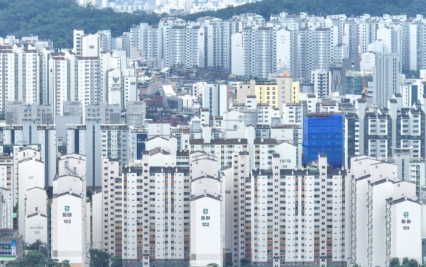 2025년 6월 29일 서울 시내 아파트 단지의 모습./연합