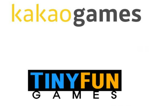 카카오게임즈와 타이니펀 CI.