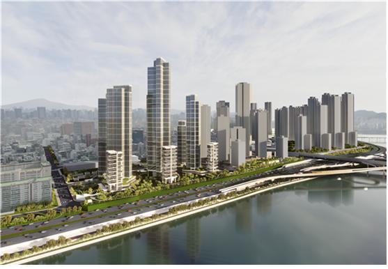 압구정5구역 조감도 예시. /2025.8.5 서울시