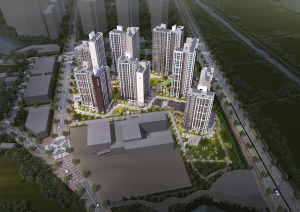 힐스테이트 용인마크밸리 조감도. /2025.8.8 현대건설