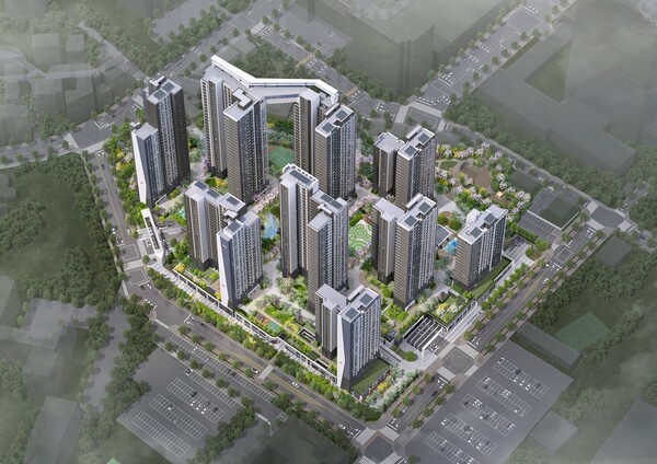 디에이치 아델스타 조감도. /2025.8.13 현대건설