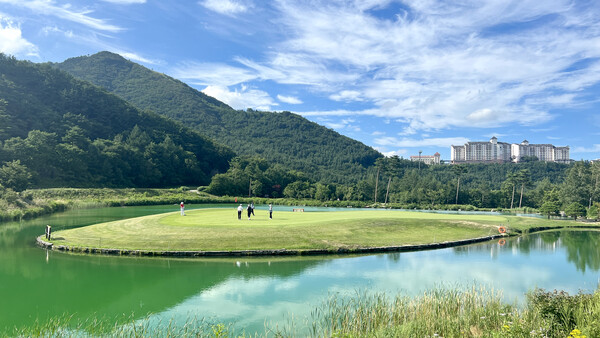 부영그룹 태백 오투리조트 골프장 전경. /2025.8.18 부영그룹