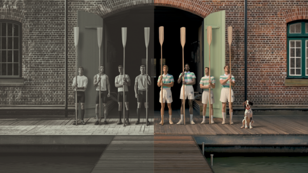 헤지스 로잉 클럽 캠페인(AI) /LF