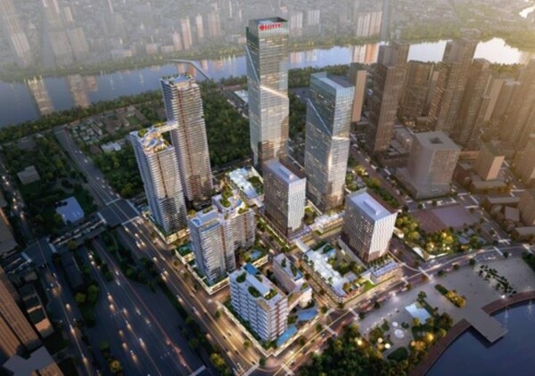 투티엠 에코스마트시티 프로젝트 조감도./2022.9. 롯데