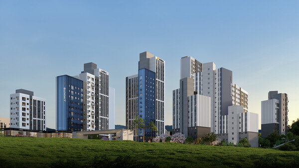 서울 관악구 미성동 건영아파트 재건축정비사업 투시도./호반건설