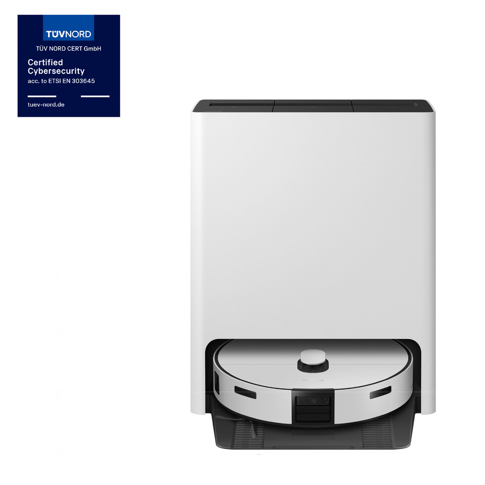 글로벌 시험∙인증기관인 'TÜV Nord'로부터 사물인터넷(IoT) 보안 인증을 받은 2024년형 삼성전자 '비스포크 AI 스팀' 로봇청소기. 2025.8.26./사진=삼성전자