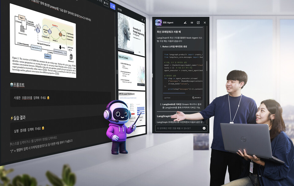 실전형 인재 육성 체계 ‘AI 탤런트 랩(Talent Lab)’. 2025.8.26./사진=SK AX