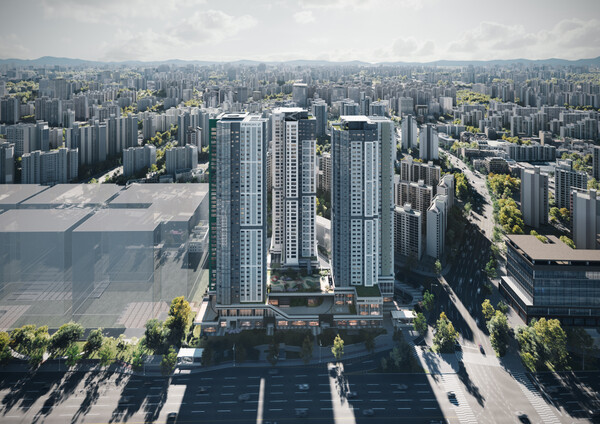 망포역 푸르지오 르마크 조감도. /2025.8.29 대우건설