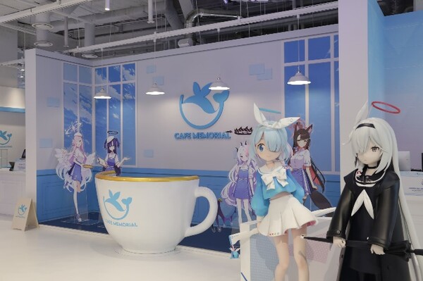 '블루 아카이브' 카페 메모리얼. 2025.9.4. /사진=넥슨