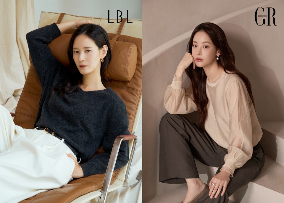 'LBL', '조르쥬레쉬' 화보 이미지. 2025.9.8./사진=롯데홈쇼핑