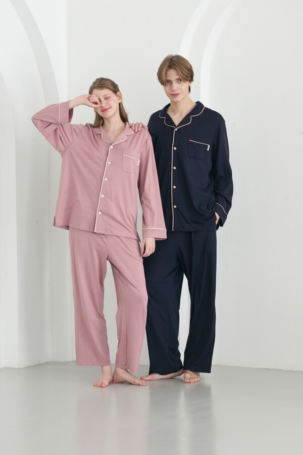 애니바디 공용 면모달 9부 파자마 세트 /이랜드