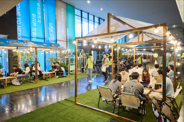 2025년 넥토리얼 채용설명회 '채용의나라' 현장 사진. 채용상담부스 모습. 2025.9.8. /사진=넥슨컴퍼니 