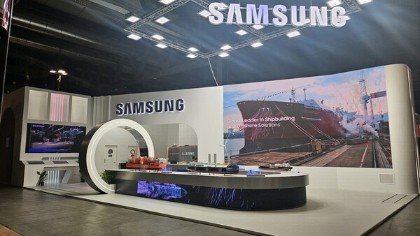 삼성중공업 가스텍 2025 전시부스 전경. /2025.9.9 삼성중공업