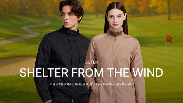 닥스 골프 LF몰 아우터 기획전 포스터 /LF