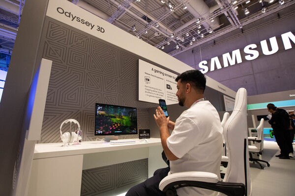 넷마블은 삼성전자와 협업해 'IFA 2025'에서 액션 RPG(역할수행게임) 신작 '몬길: STAR DIVE(스타 다이브)'를 선보였다고 2025년 9월 10일 밝혔다. /사진=넷마블