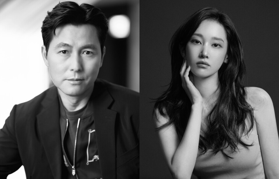 (왼쪽부터)빗썸 새 브랜드 모델 배우 정우성, 전종서. 2025.9.11./사진=빗썸