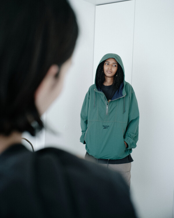 리복x카키스 콜라보 클럽C 리벤지 화보 /LF