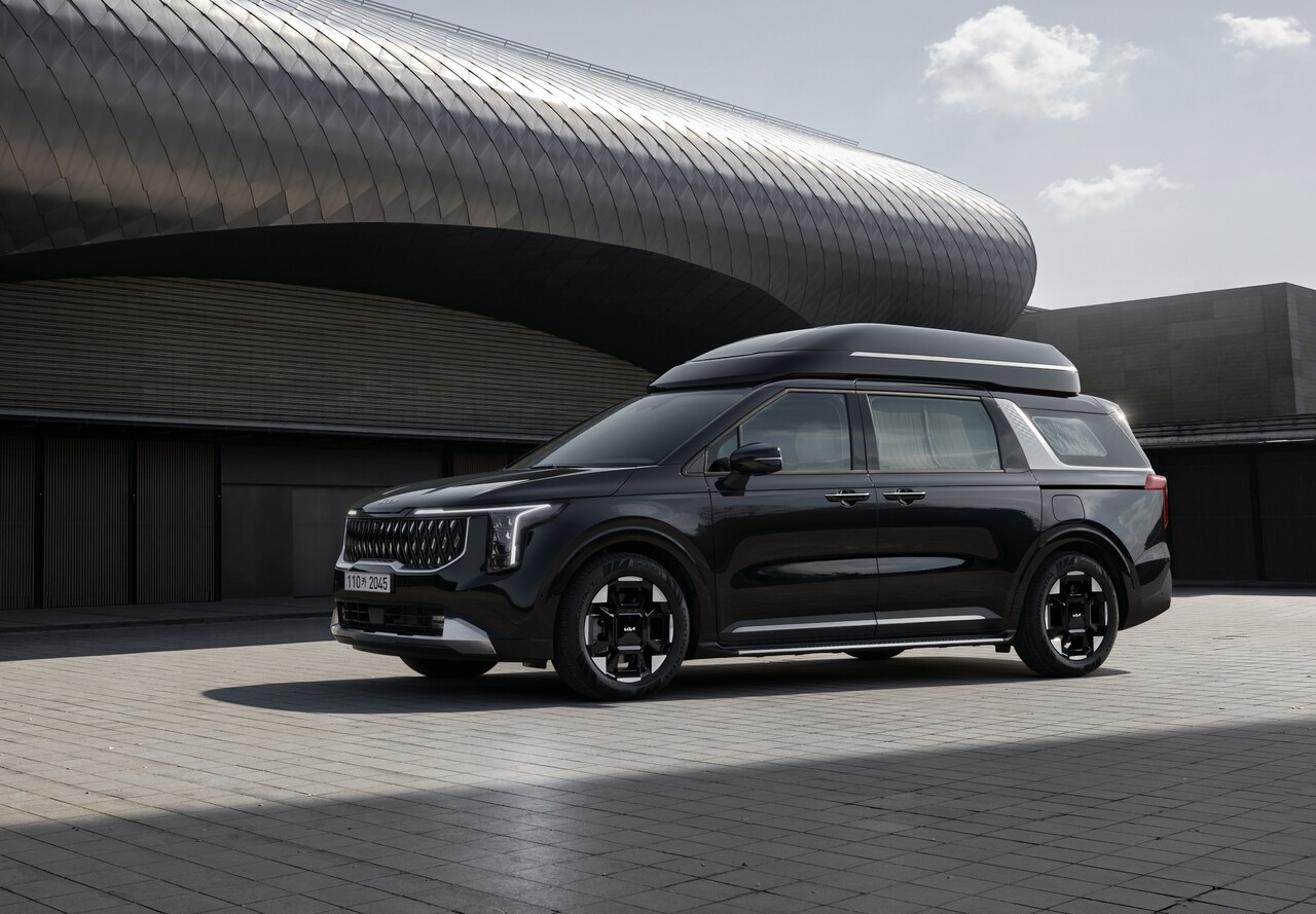 The 2026 카니발 하이리무진 외장. 2025.9.15./사진=현대자동차그룹