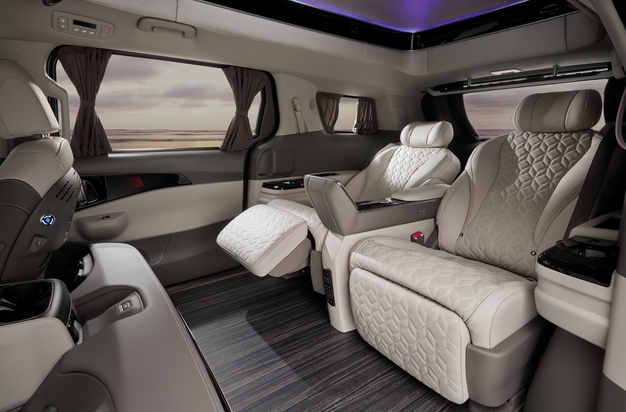 The 2026 카니발 하이리무진 내장.  2025.9.15./사진=현대자동차그룹