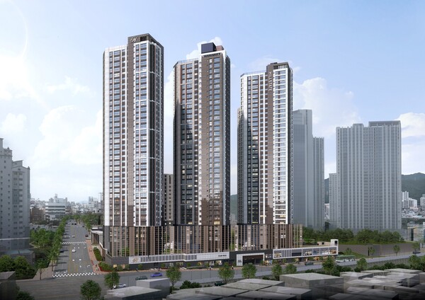 힐스테이트 가야 1단지 투시도. /2025.9.16 현대건설