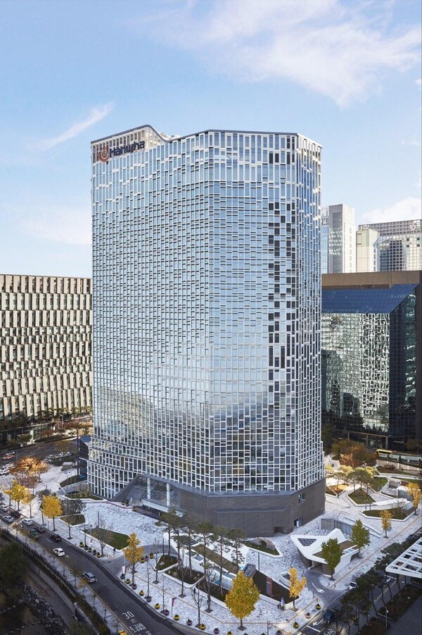 한화그룹 본사 사옥 전경.