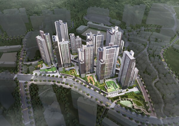 힐스테이트 사직아시아드 조감도. /2025.9.23 현대건설