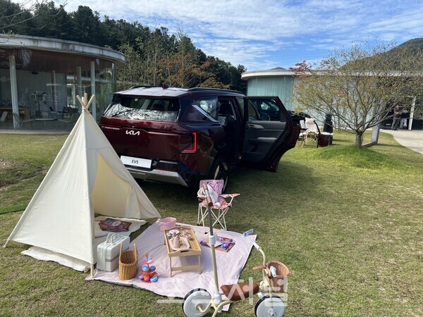 2025년 9월 23일 하남도시공사 주차장에서 가평양떼목장까지 왕복 약 100㎞ 구간을 시승했다./사진=김지훈 기자