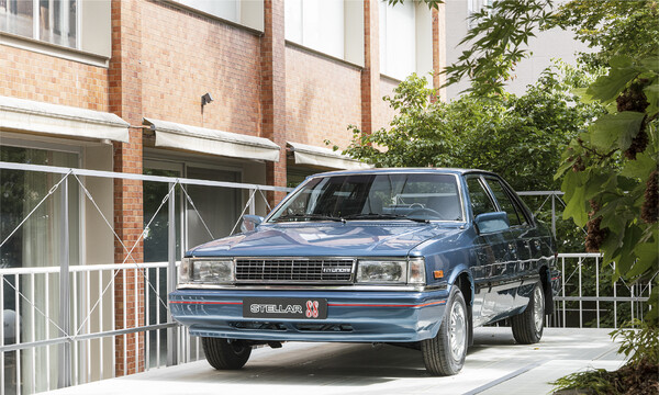 'By your side – 스텔라 & 쏘나타' 전시에서 선보이는 '스텔라 88' 복원 차량./사진=현대차