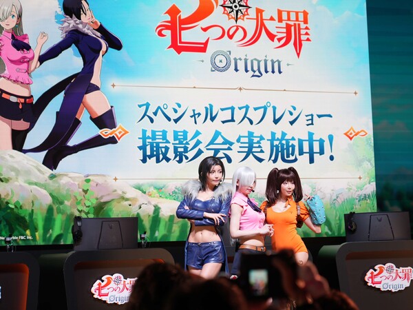 넷마블은 일본 치바 마쿠하리 멧세에서 열린 '도쿄게임쇼 2025'(TGS)에 참여해 '일곱 개의 대죄: Origin'(칠대죄 오리진), '몬길: STAR DIVE(스타다이브)'의 시연 버전을 공개하고 다양한 무대 이벤트로 현지 관람객들의 큰 호응을 얻었다고 2025년 9월 26일 밝혔다. /사진=넷마블