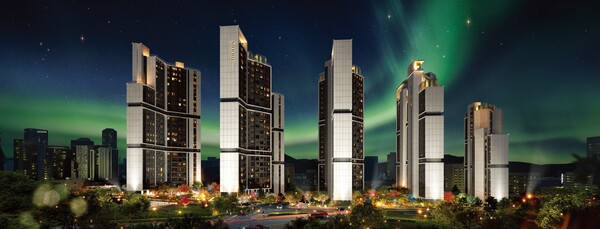 청파1구역 '루이리스 써밋' 투시도. /2025.9.29 대우건설