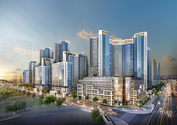 잠실 르엘 투시도. /2025.9.29 롯데건설